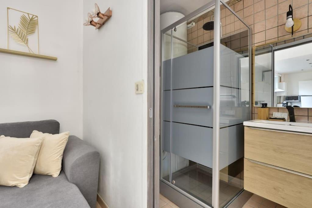 Superbe Studio Vieux Nice 1 Min A Pied De La Plage Exterior foto